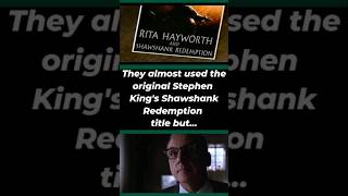 Did You Know THIS About The Shawshank Redemption?