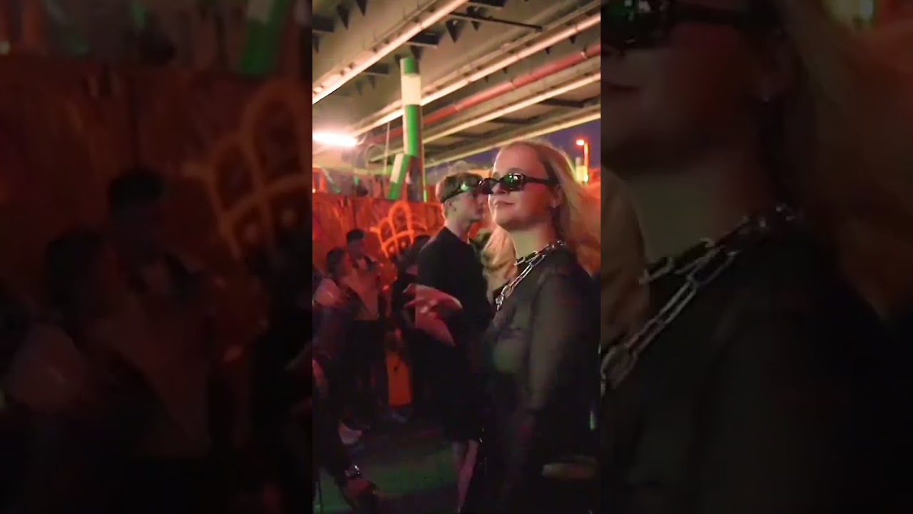 Techno Rave In Berlin: The Underground Party Scene  #shorts #underground #rave
