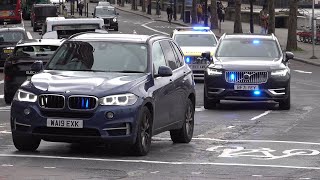 EPIC FIREARMS CONVOY  Armed and Covert Police Cars Responding in London!!