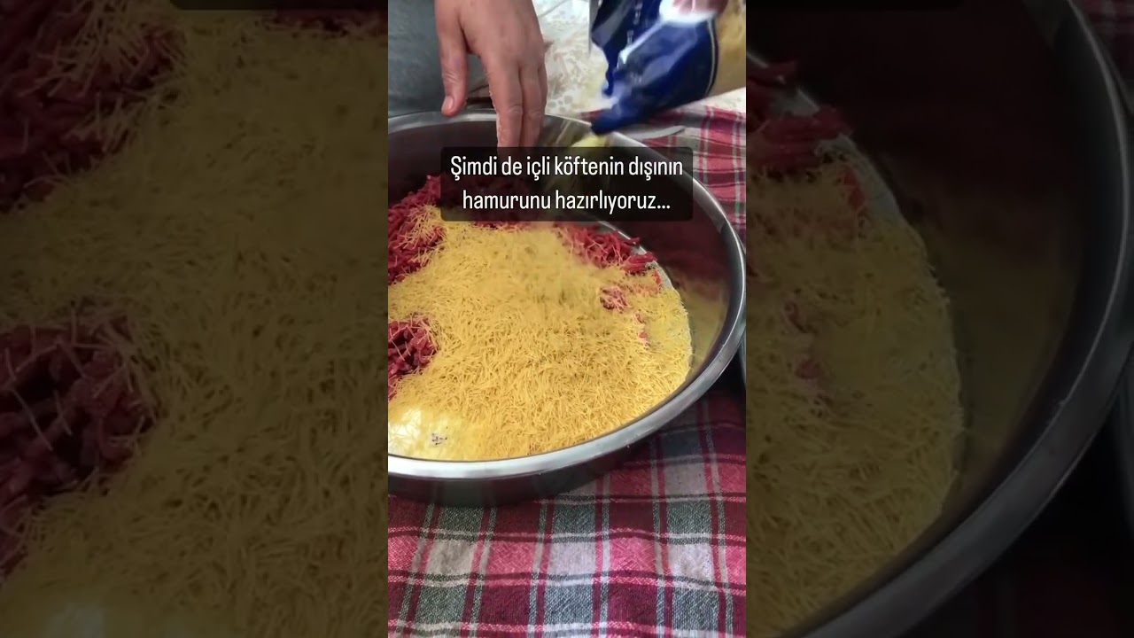 Kahramanmaraş Usulü İçli Köfte????????#içliköfte #kahramanmaraş #yemektarifleri #yemekvideosu #keşfet