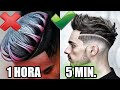 8 PEINADOS MAS CÓMODOS Y FÁCILES | PELO CORTO Y LARGO hombre (lacio, rizado)