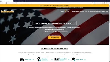 WFC Cisco Webex Contact Center WxCC Virtual Voice Agent