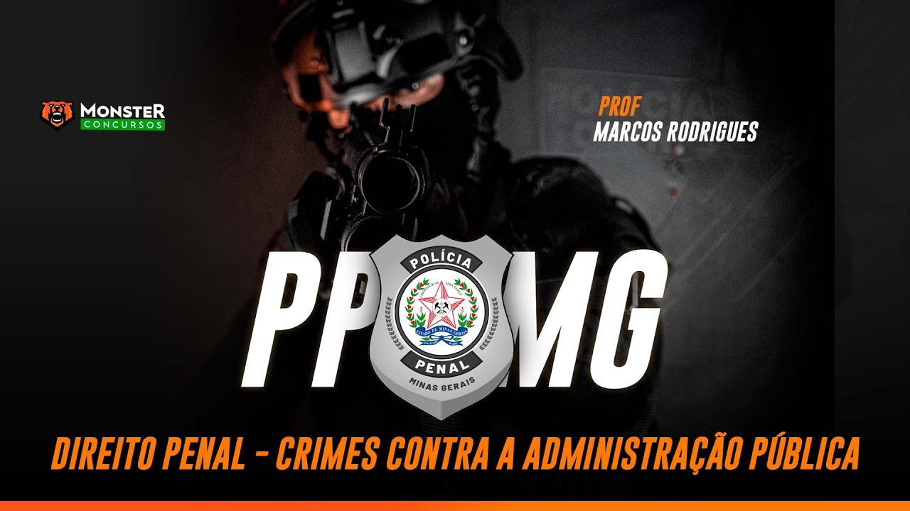 Rumo à Policia Penal - MG - Ep3 - Direito Penal e Processual - Prof.  Faleiro, Monster Concursos was live., By Monster Concursos