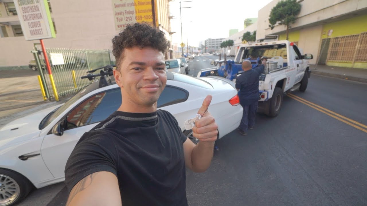 THIS GUY TRIED TO STEAL MY CAR - YouTube