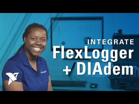 Integrate DIAdem with FlexLogger