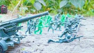 plastic army men war (Red army VS Green army)#stopmotion