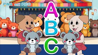 ABC Song Carnival Game 🎡 Aim at Alphabet Letters and Reveal Prizes! Toddler Kid Educational Video 🎟️ screenshot 5
