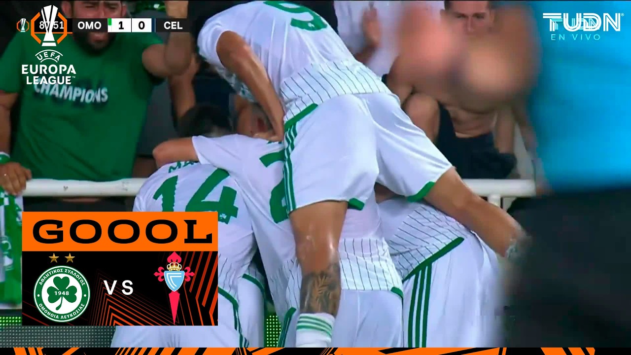 ¡GOLAZO DE BALKOVEC! | Omonia 1-0 Celta de Vigo | UEFA Europa League - Fase de Liga | TUDN