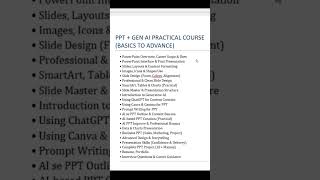 PowerPoint + AI Course Day 1 Full video in the description #powerpoint #ppt #ai #chatgpt #shorts