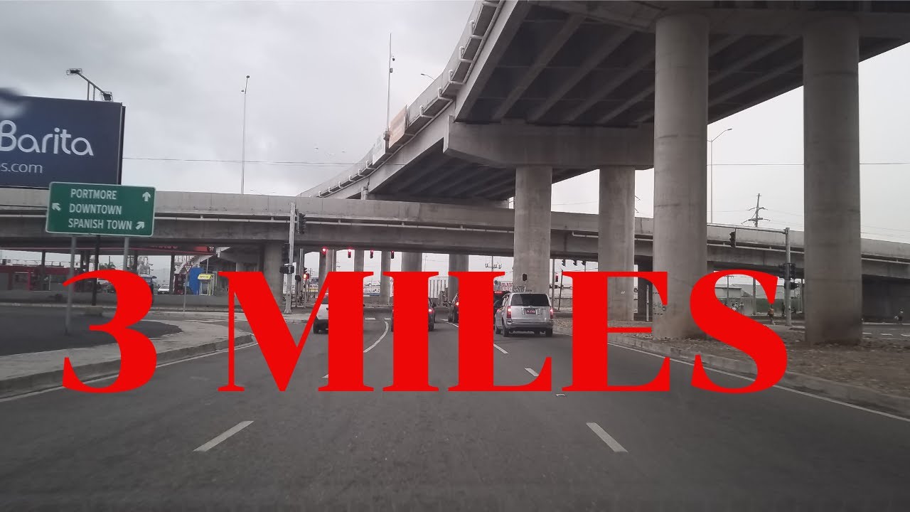 DRIVING FROM HALF WAY TREE TO 3 MILES via HAGLEY PARK ROAD | KINGSTON | JAMAICA