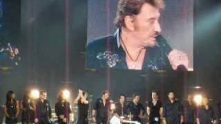 Johnny Hallyday Lyon 22 Octobre 09 Johnny Emu Remercie Ses Fans 