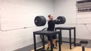 Tripp 315 split jerk