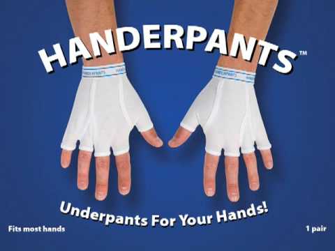 Handerpants - Majtki dla Twoich dłoni! Reklama – Archie McPhee