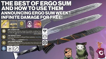 The Best of Ergo Sum and How to Use Them (Ergo Sum Community Week!) | Prismatic |