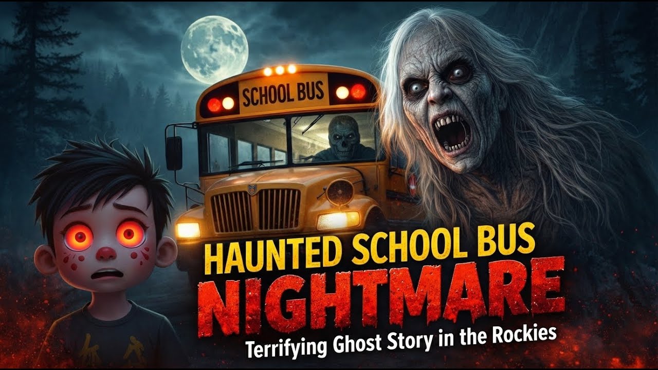 Haunted School Bus Nightmare: Terrifying Ghost Story in the Rockies
