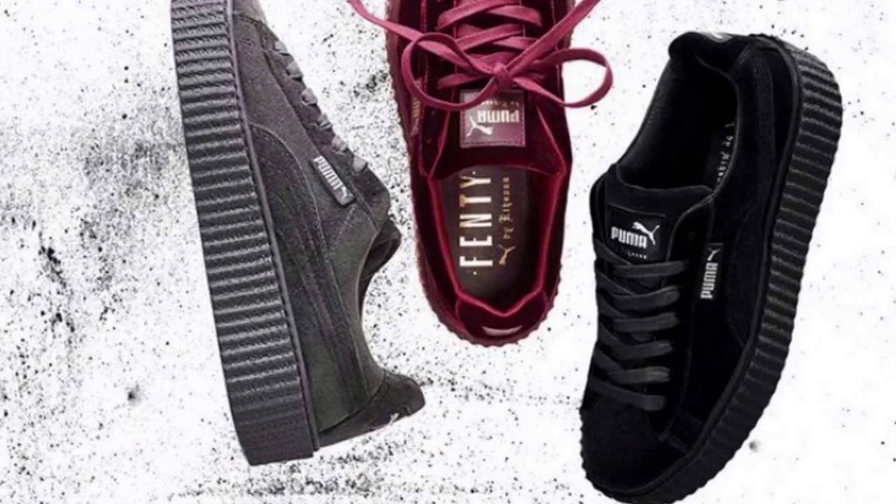 rihanna fenty puma velvet creepers