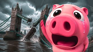 London Bridge Is Falling Down  Before Disaster Oops Moment  Funny Remix  Gamavision Csupo Effects