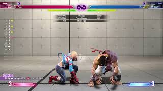 Cammy - Basic Crouching Combo & Heavy Spiral Arrow | Street Fighter 6 Combo Guide screenshot 5