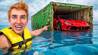 Last To Leave the OCEAN Wins THIS... *NEW SUPERCAR*