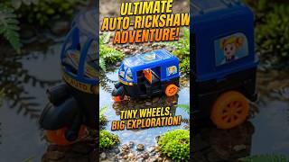 Mini Auto-Rickshaw's Big Rainy Day Adventure! 🌧️🛺 #kidslearning #toyswala @RosyToys