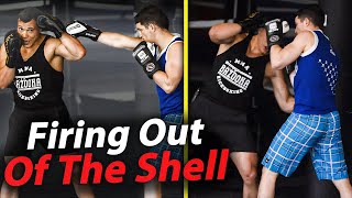 LEARN TO FIGHT OUT OF THE SHELL: Defend & Counter Safely In Mid-Range | BAZOOKATRAINING.COM