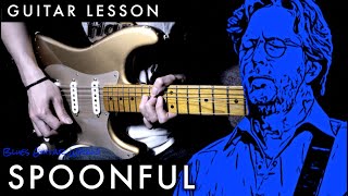 How to play - Cream “Spoonful” Guitar Solo (2005) | Guitar Lesson