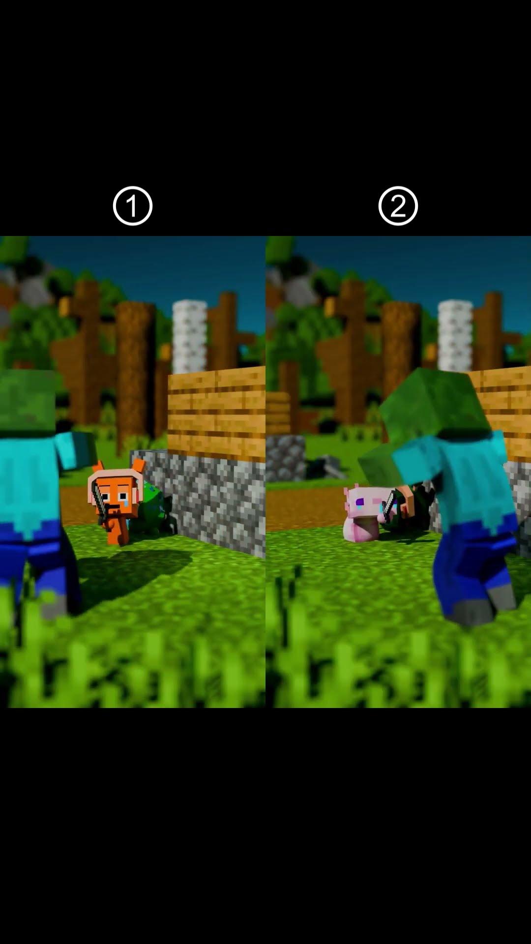 Compare episode 6 episode 7