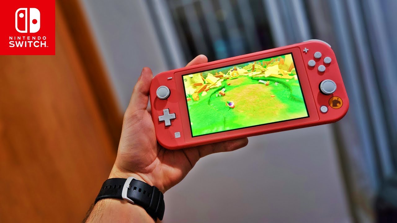NINTENDO SWITCH LITE - VERSÃO ANIMAL CROSSING! UNBOXING E REVIEW