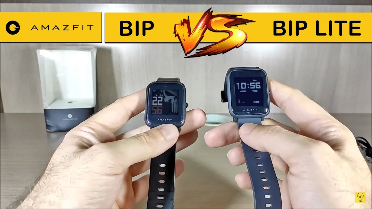 amazfit bip and bip lite