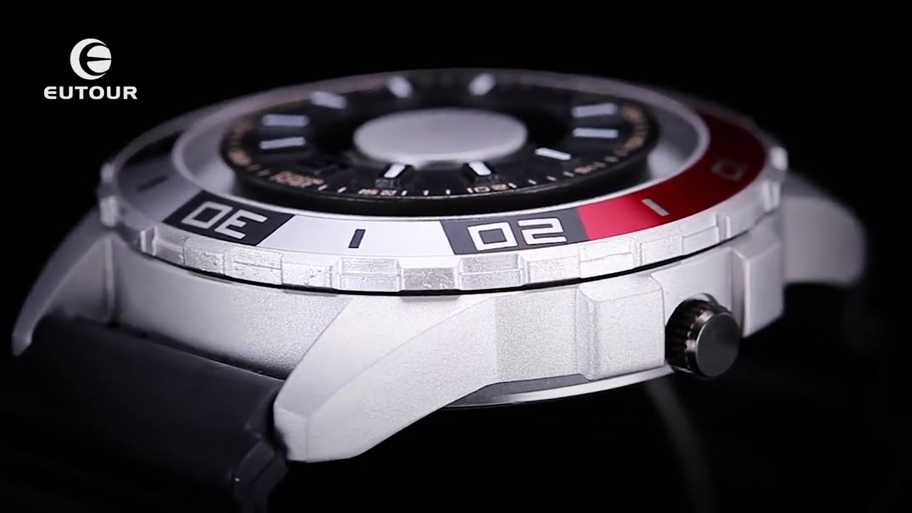 EUTOUR New innovative magnetic metal multi-function men's watch
