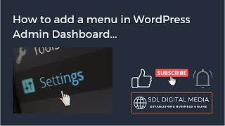 How to Add a Menu in WordPress Admin Dashboard