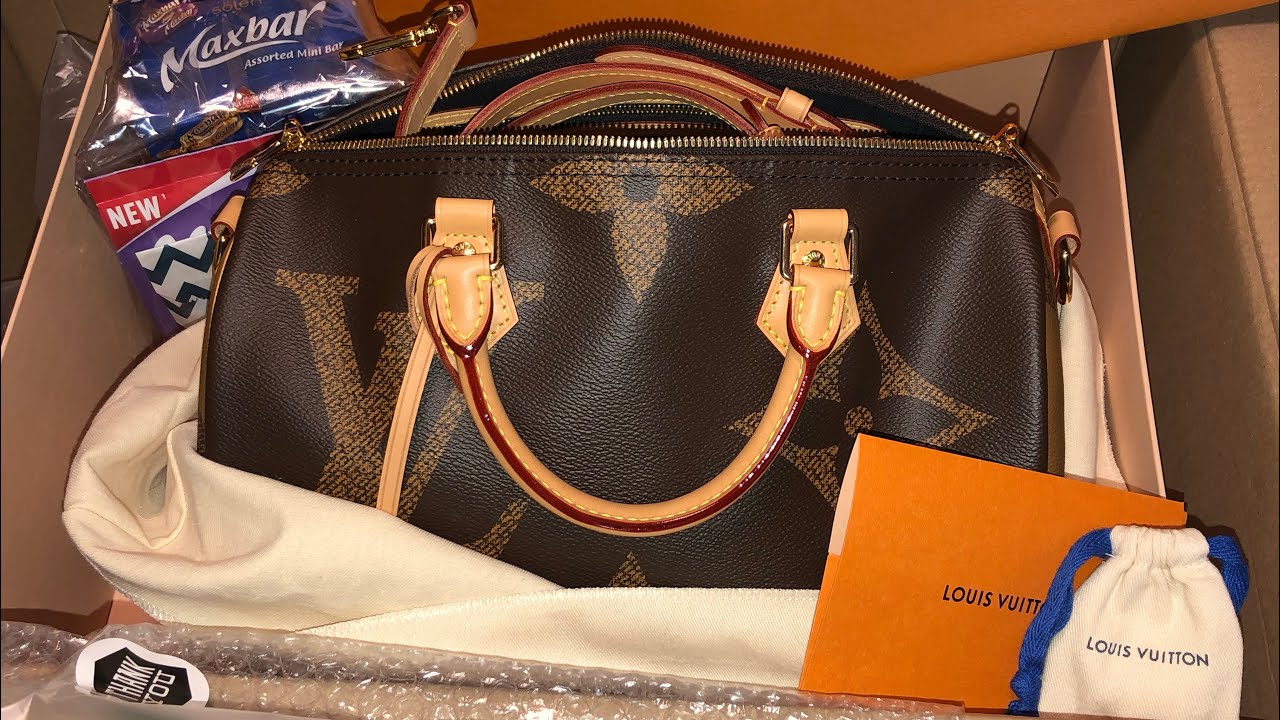 Louis Vuitton Giant Monogram Reverse Speedy 30 Bag - Handbagholic