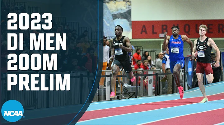 Men's 200m prelim - 2023 NCAA indoor track and field championships - DayDayNews