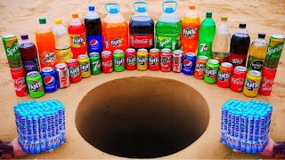 Fanta, Coca Cola, Sprite, Pepsi, Mirinda, Schweppes and Many Other Sodas vs Mentos_Full-HD