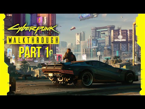 CYBERPUNK 2077 Gameplay Walkthrough Part 1 - RTX (Full Game)