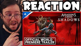 Gor's 'Assassin's Creed Shadows Cinematic World Premiere Trailer' REACTION (AC JAPAN IS HERE!!!)