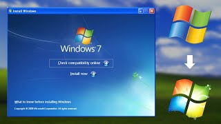 'Upgrading' from Windows XP to Windows 7!
