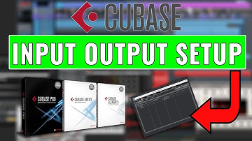 Steinberg #Cubase: How to set up Inputs and Outputs in Steinberg Cubase
