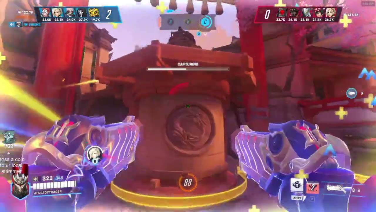 IDDQD REAPER STADIUM GAMEPLAY OVERWATCH 2 SEASON 16 TOP 500