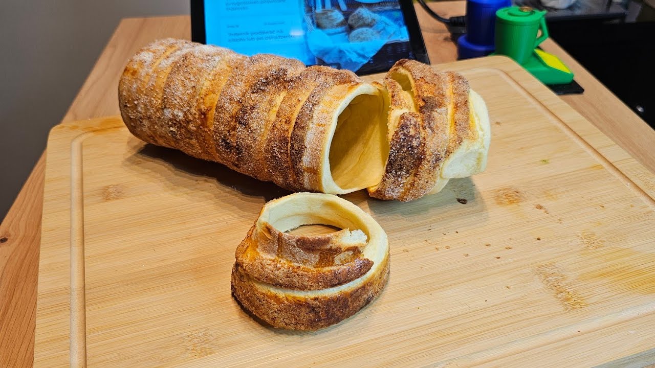 Jak zrobić Kołacz / Kurtosz/ Trdelnik w domu z Thermomix 