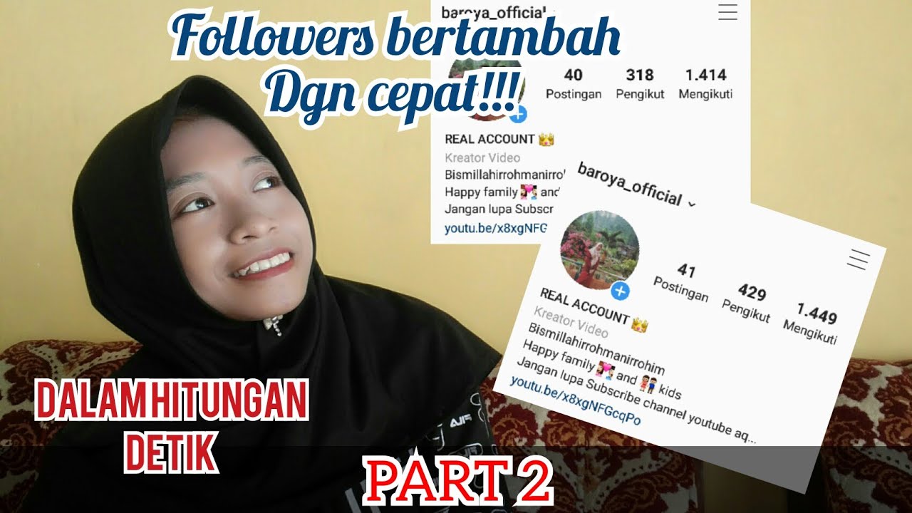 CARA MENAMBAH FOLLOWERS INSTAGRAM aktif DAN LIKE | PART 2 