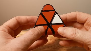 Yuxin Penrose Pyraminx Tips Tutorial Part 2.  Solving and Flipping the Final Edge. #yuxin #pyraminx