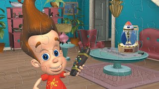 Magic Jigsaw Puzzles App | Nickelodeon Jimmy Neutron Part 1 | 35 Pieces | Animated screenshot 3