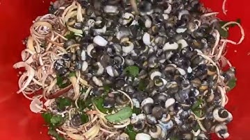 Ngon như gỏi ốc đắng trộn bắp chuối.càng ăn càng ngọt/ săn bắt dớ