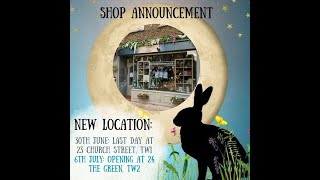 Shop Moving Announcement