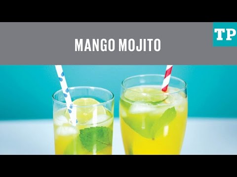 Como fazer Mango Mojitos para adultos e crianças