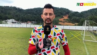 Matheus Nogueira exalta o momento com a camisa do Brusque: Eu vivo um ano  maravilhoso - NSC Total