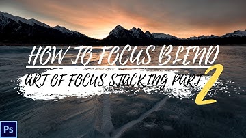 PHOTOSHOP focus stacking not working??!.... TRY THIS