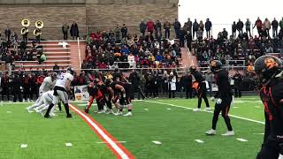 Von Factor Knocks Down A P At The Line Of Scrimmage