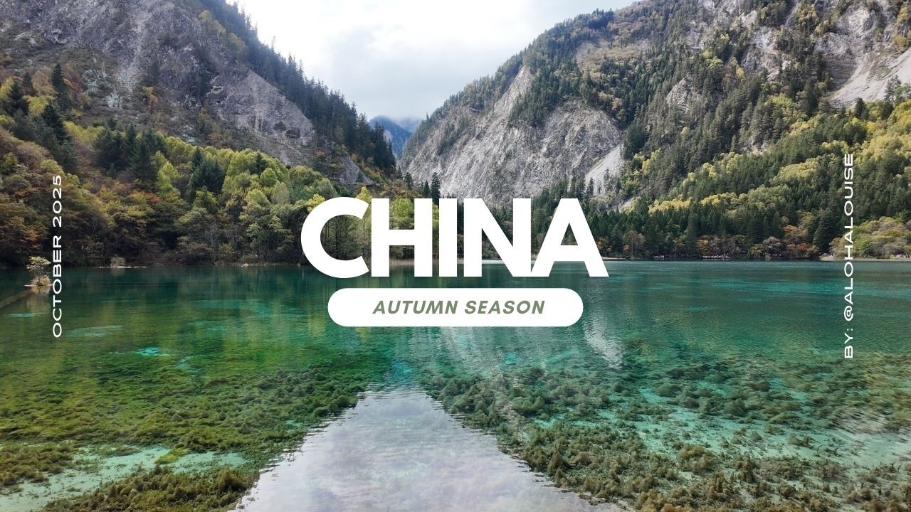 early autumn scenes in China (Chengdu, Chongqing, Jiuzhaigou Valley & Mount Siguniang)